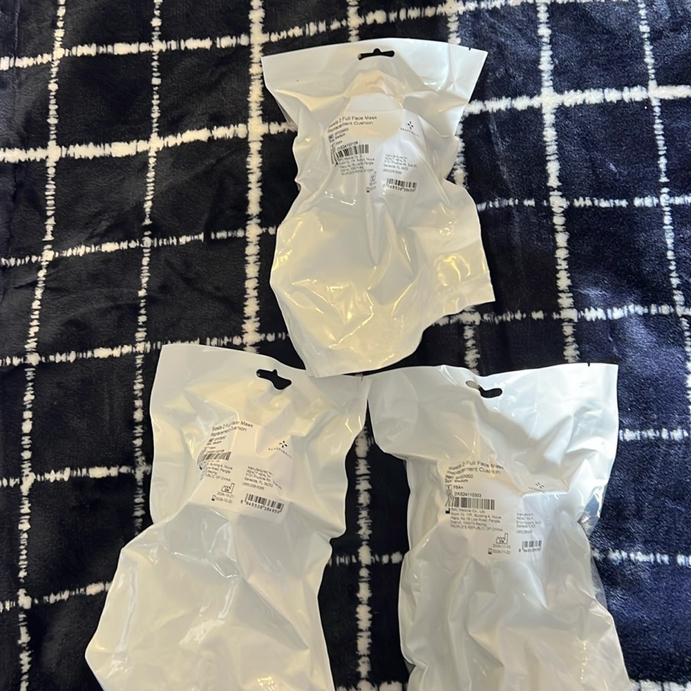 3 NWT Siesta 2  Full Face Mask Replacement Cushion Size Medium